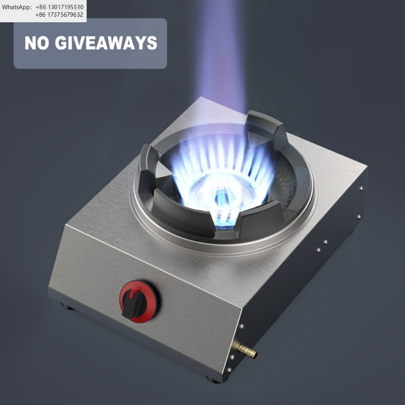 Commercial Kitchen Gas Stove - Kitchen Gas Hob Cooktop Single Gas