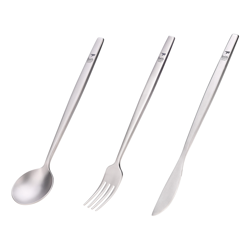 Commercial Kitchen Knife Set - Keith Titan Di Động Muỗng Nĩa