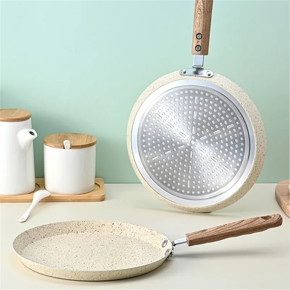 Crepe Maker Griddle - Frying Pan Non-stick Pancake Crepe Pan