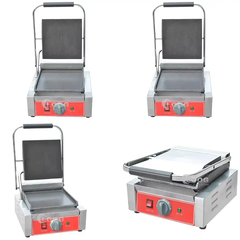 Commercial Panini Press Stainl - đánh giá và giá Sandwich Press Panini