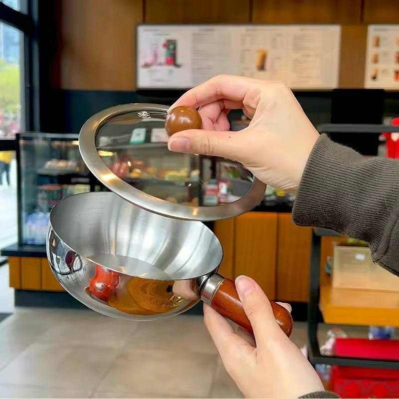 Stainless Steel Saucepan Milk  - đánh giá và giá Commercial Kitchen Pans
