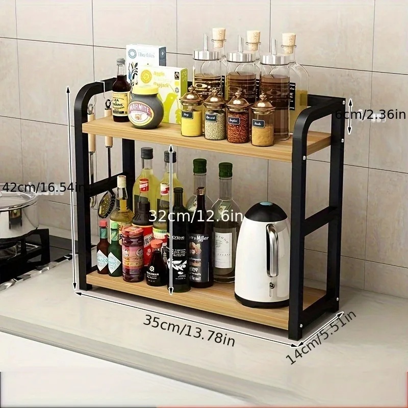 2-Tier Metal Countertop Shelf  - đánh giá và giá Commercial Kitchen Shelving