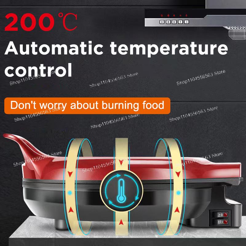 110V/220V Electric Pancake Mak - đánh giá và giá Crepe Maker Griddle