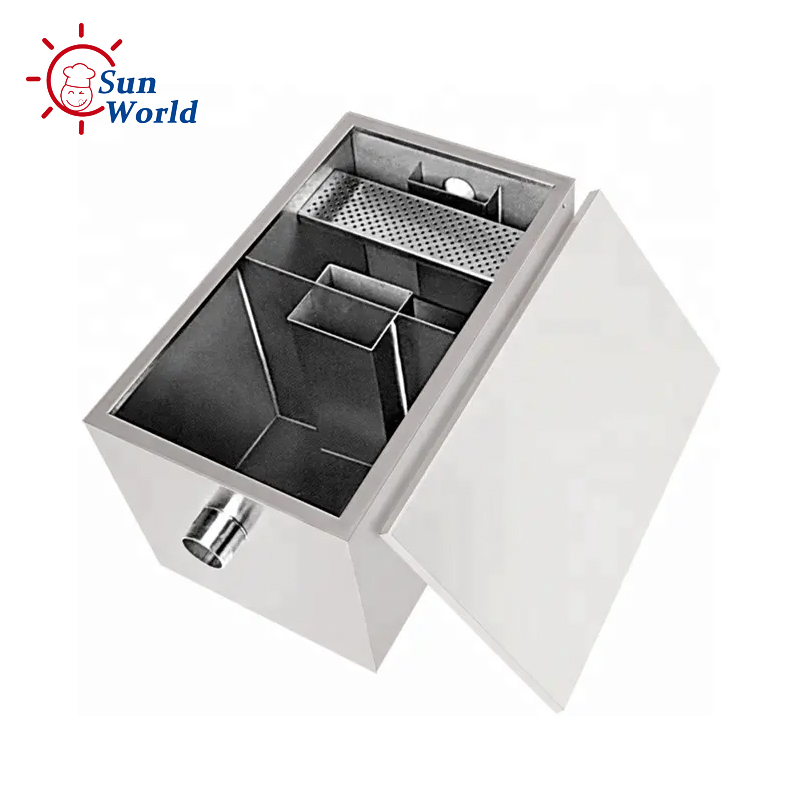 Industrial Under Sink Oil Grea - đánh giá và giá Commercial Kitchen Grease Interceptor