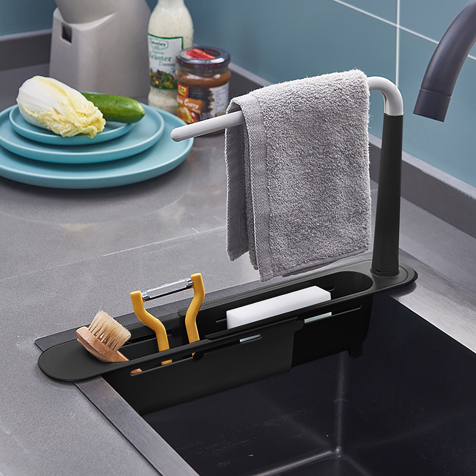 elescopic Sink Shelf Drainer R - đánh giá và giá Commercial Kitchen Shelving