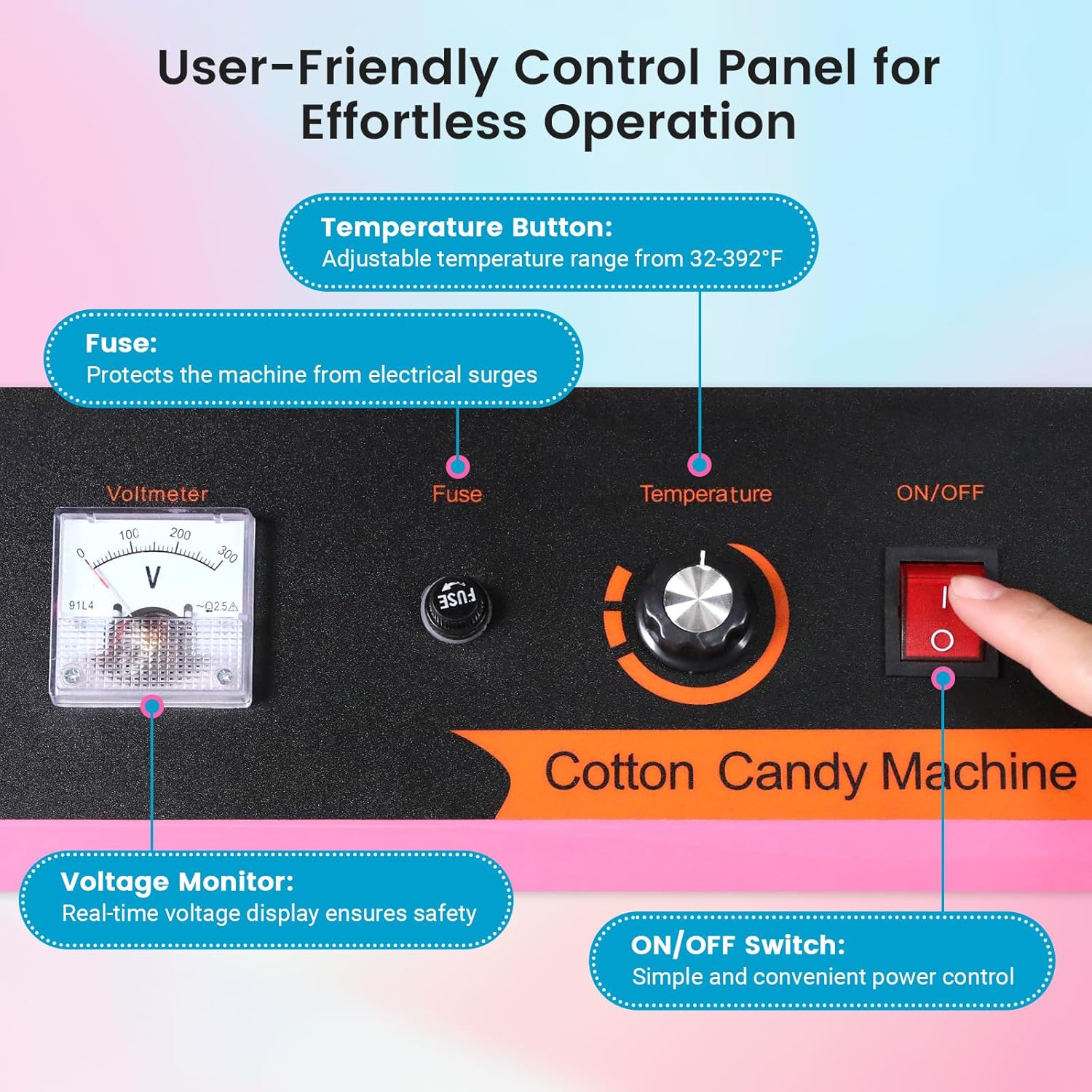 MHT2 Electric Cotton Candy Mac - đánh giá và giá Candy Floss Machine Commercial