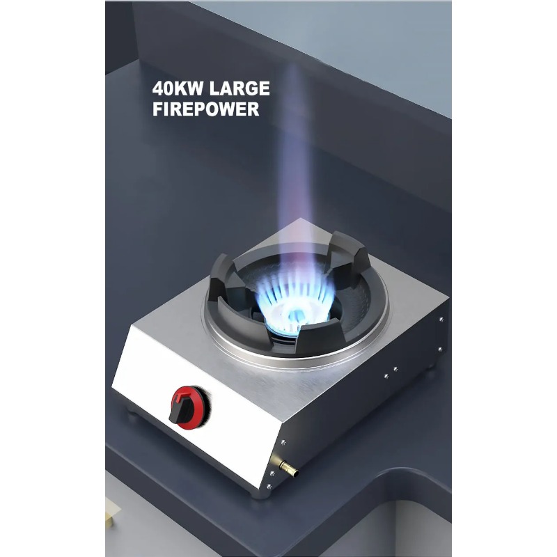 Kitchen Gas Hob Cooktop Single - đánh giá và giá Commercial Kitchen Gas Stove