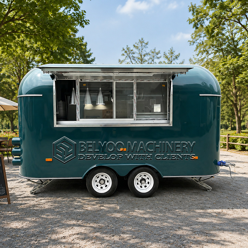 Belyoo Commercial Food Trailer - đánh giá và giá Commercial Kitchen Equipment