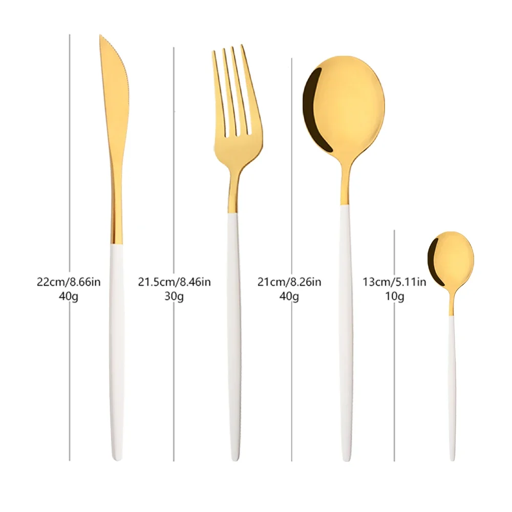 16/24/32/48Pcs Dinnerware Set  - đánh giá và giá Commercial Kitchen Knife Set