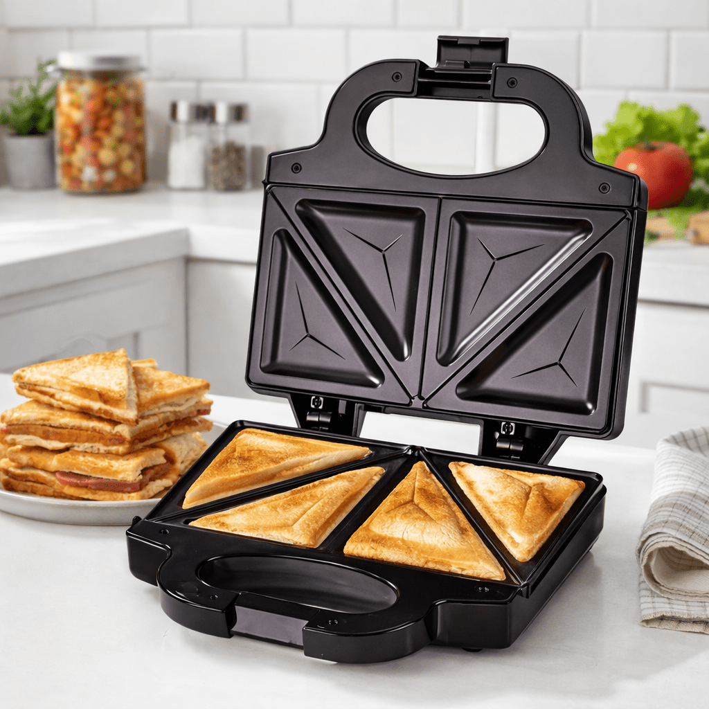 2-in-1 750W Fast Heating Sandw - đánh giá và giá Sandwich Press Panini