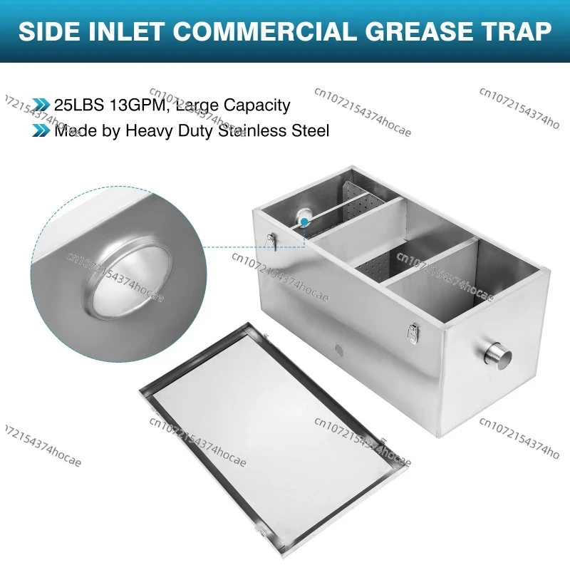 Household Commercial Stainless - đánh giá và giá Commercial Kitchen Grease Interceptor