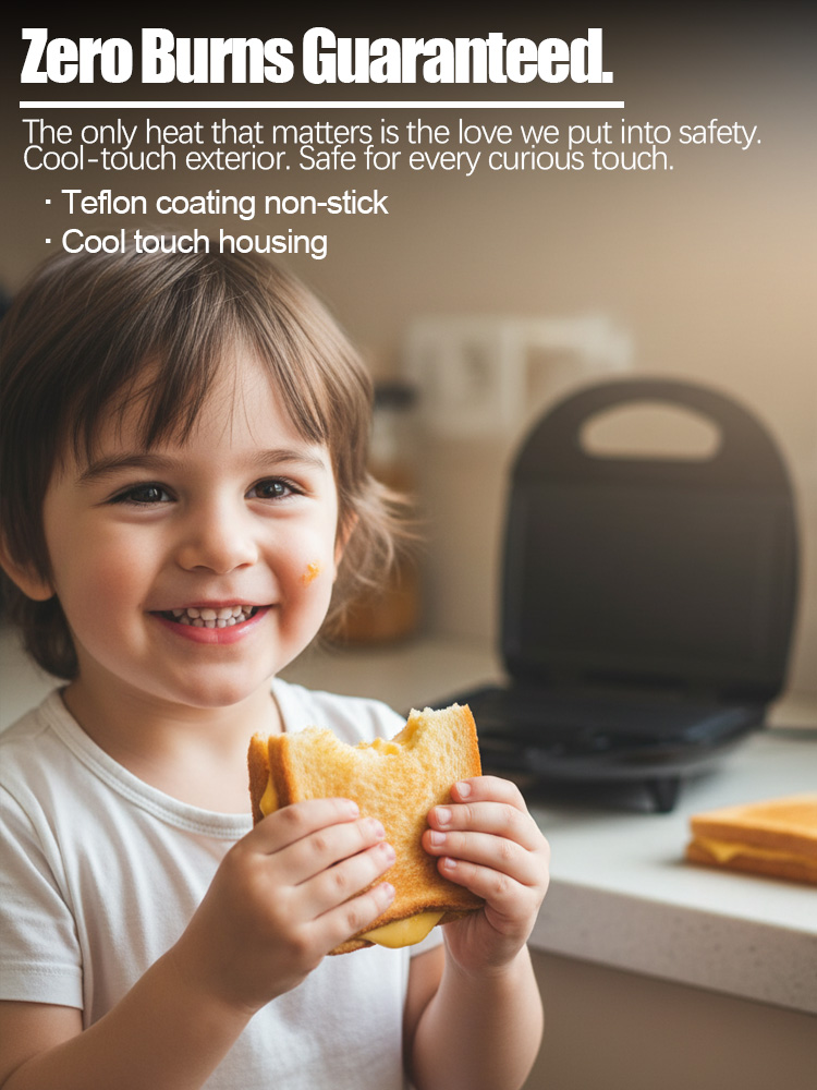 Sandwich Maker Sonifer SF-6173 - đánh giá và giá Sandwich Press Panini
