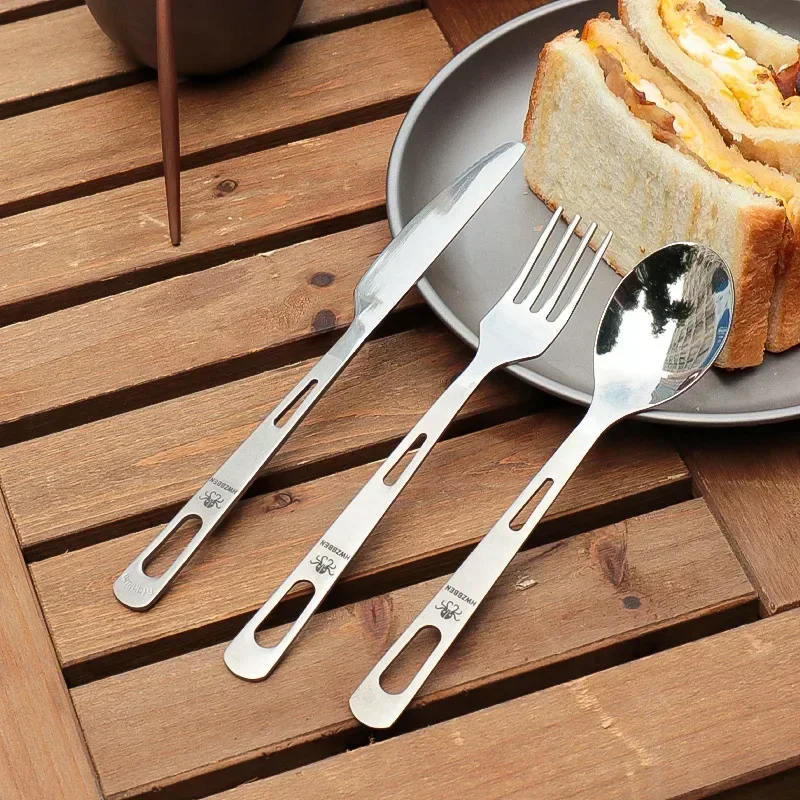 HWZBBEN Titanium Fork Spoon Kn - đánh giá và giá Commercial Kitchen Knife Set