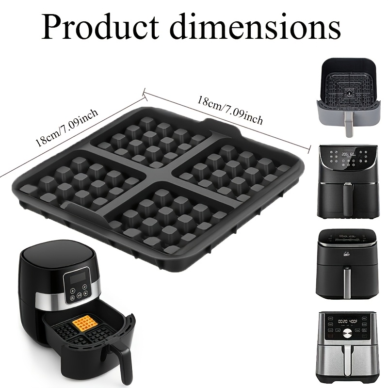 Square Waffle Mold, Non-Stick  - đánh giá và giá Commercial Kitchen Pans