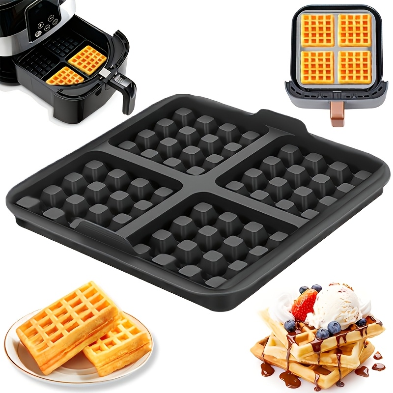Square Waffle Mold, Non-Stick  - đánh giá và giá Commercial Kitchen Pans