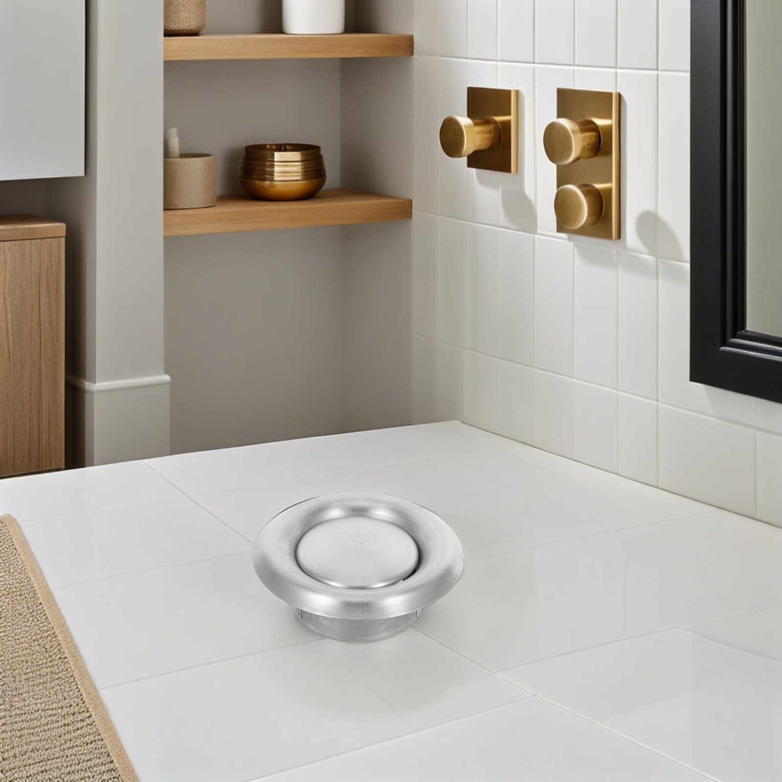 Stainless Steel Adjustable Bal - đánh giá và giá Commercial Kitchen Wall Covering