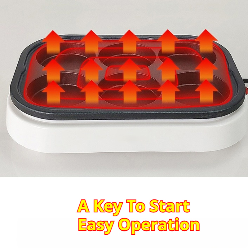 Electric Takoyaki Maker Roaste - đánh giá và giá Crepe Maker Griddle