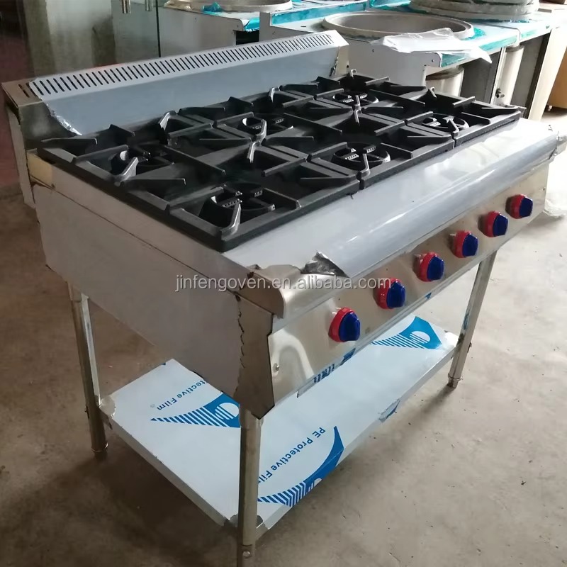 Commercial Kitchen Equipment P - đánh giá và giá Commercial Kitchen Gas Stove