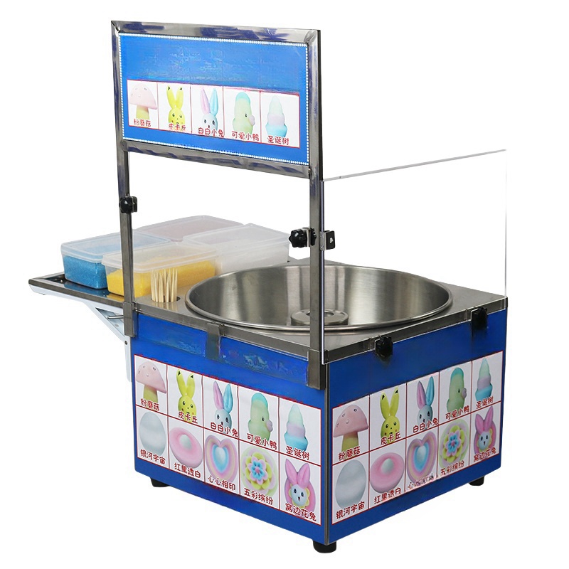 Commercial Fully Automatic Cot - đánh giá và giá Candy Floss Machine Commercial