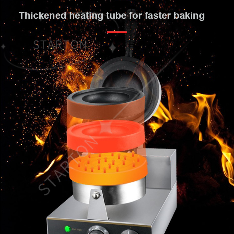 Ice Cream Waffle Machine UFO B - đánh giá và giá Sandwich Press Panini