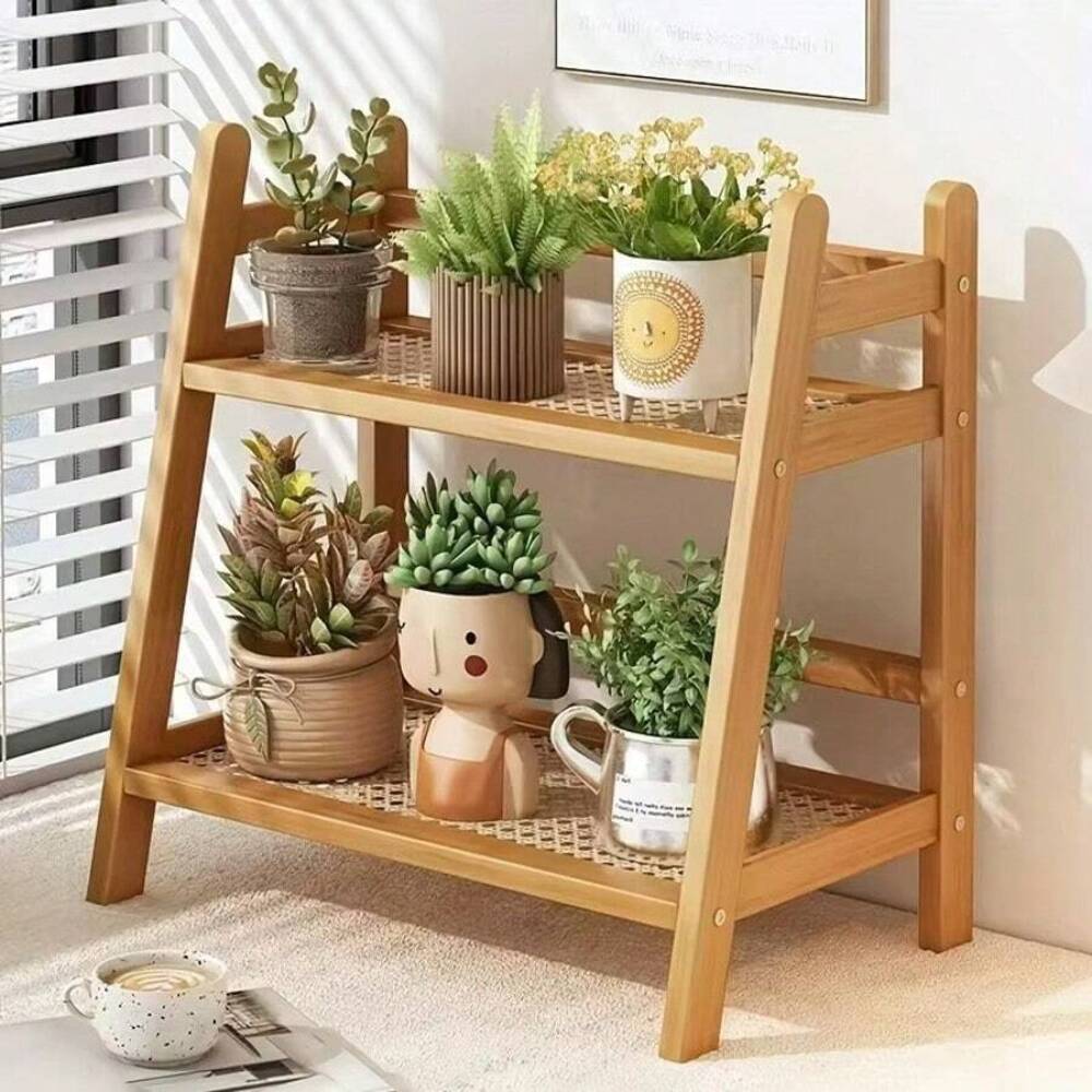 2-Tier Bamboo Countertop Stora - đánh giá và giá Commercial Kitchen Shelving