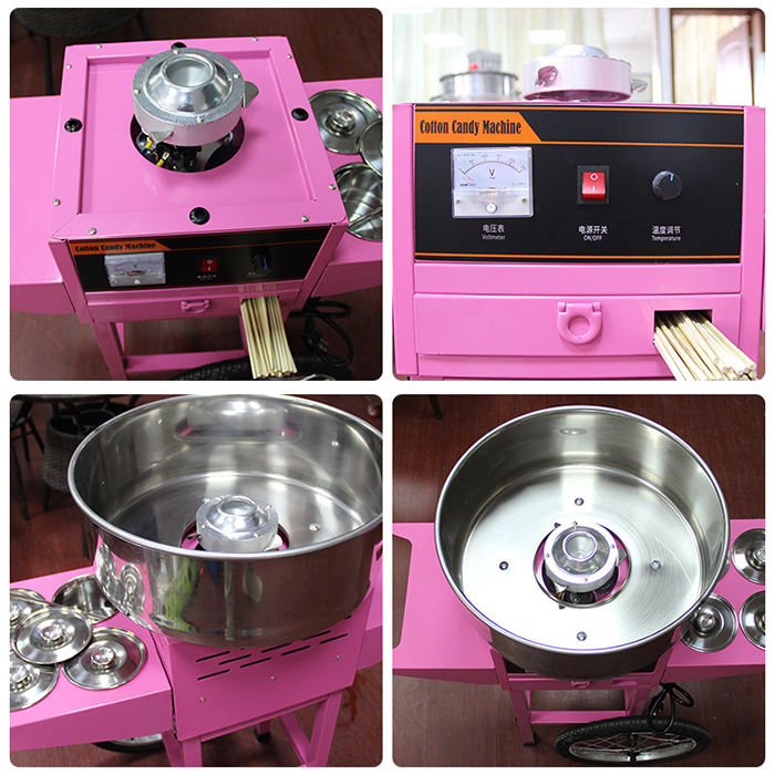 Commercial Electric Automatic  - đánh giá và giá Candy Floss Machine Commercial
