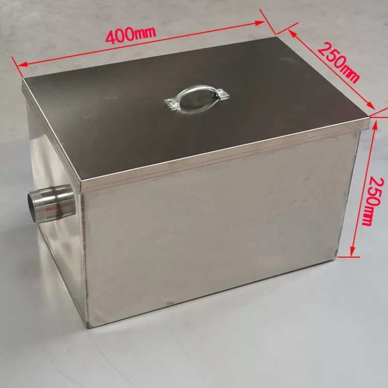 Stainless Steel Grease Interce - đánh giá và giá Commercial Kitchen Grease Interceptor