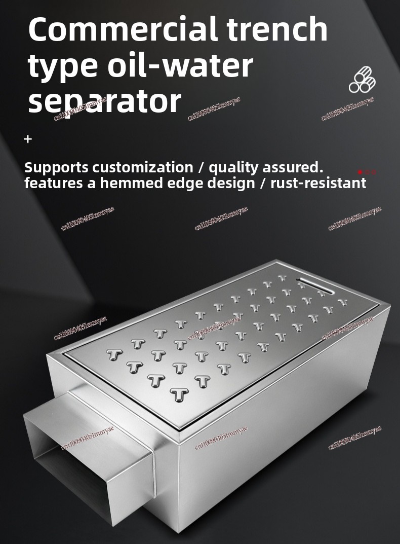 Thickened Stainless Steel Comm - đánh giá và giá Commercial Kitchen Grease Interceptor