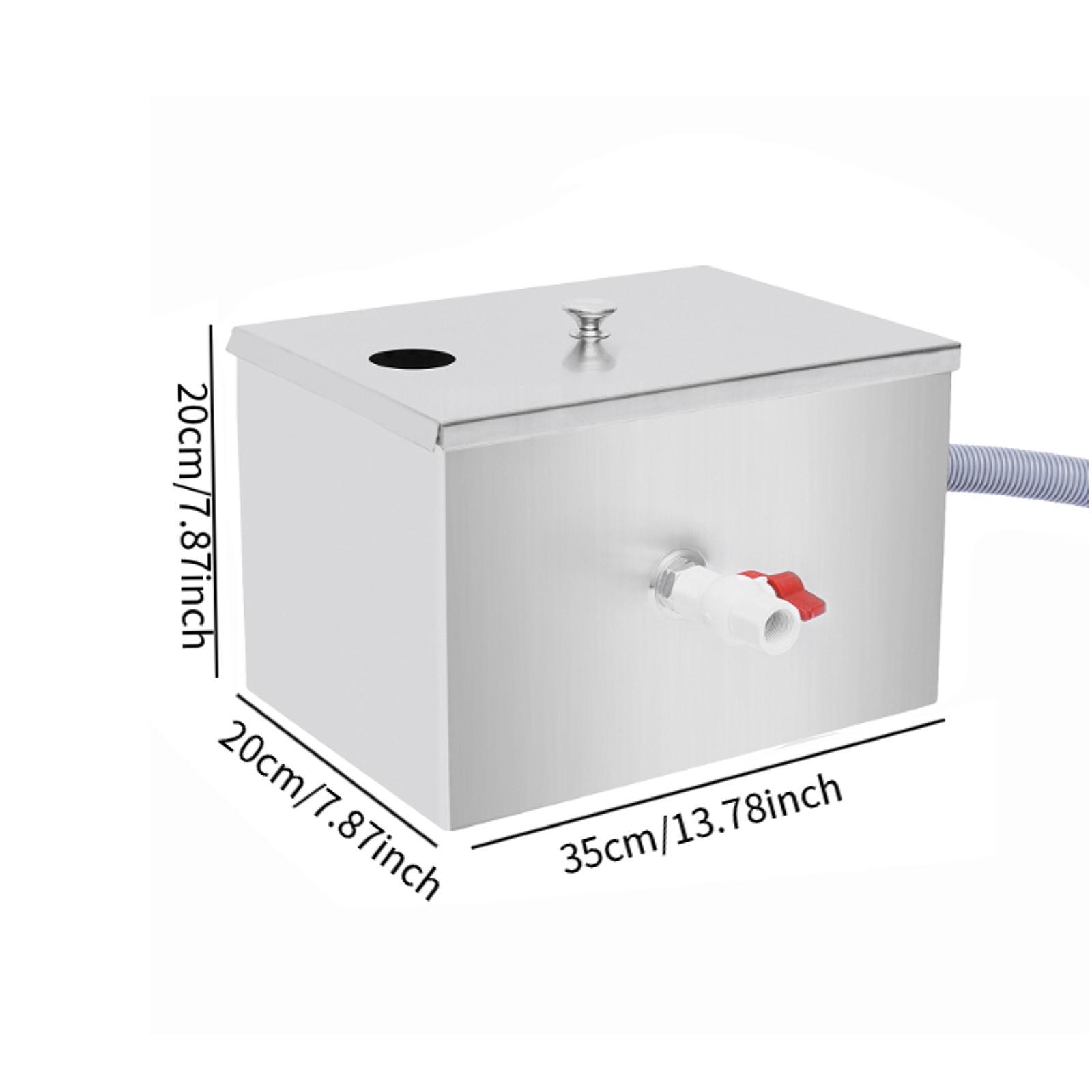 High Efficiency Stainless Stee - đánh giá và giá Commercial Kitchen Grease Interceptor
