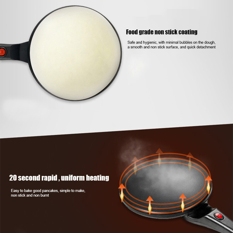 Single-Sided Heating Electric  - đánh giá và giá Crepe Maker Griddle