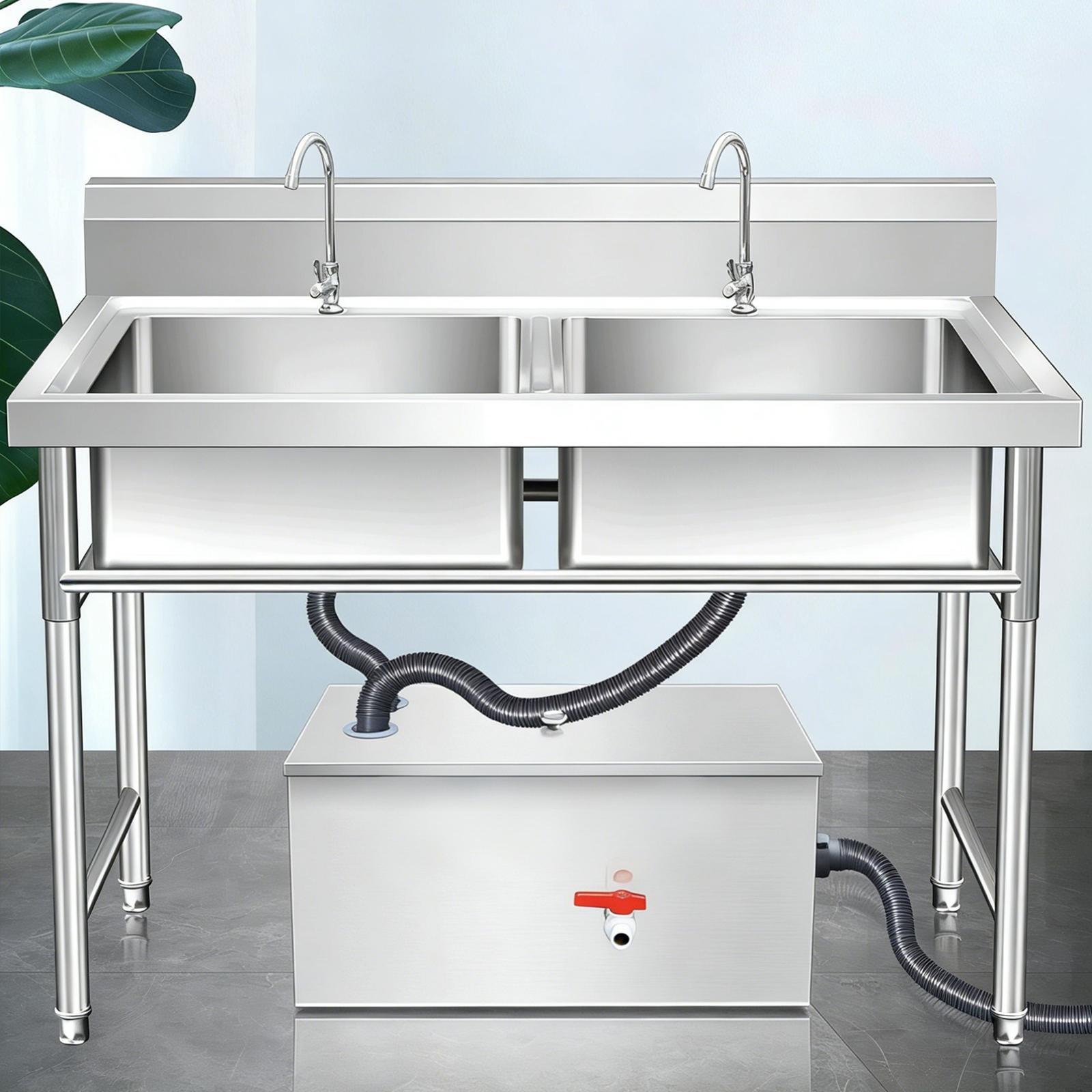 Commercial Grade Stainless Ste - đánh giá và giá Commercial Kitchen Grease Interceptor