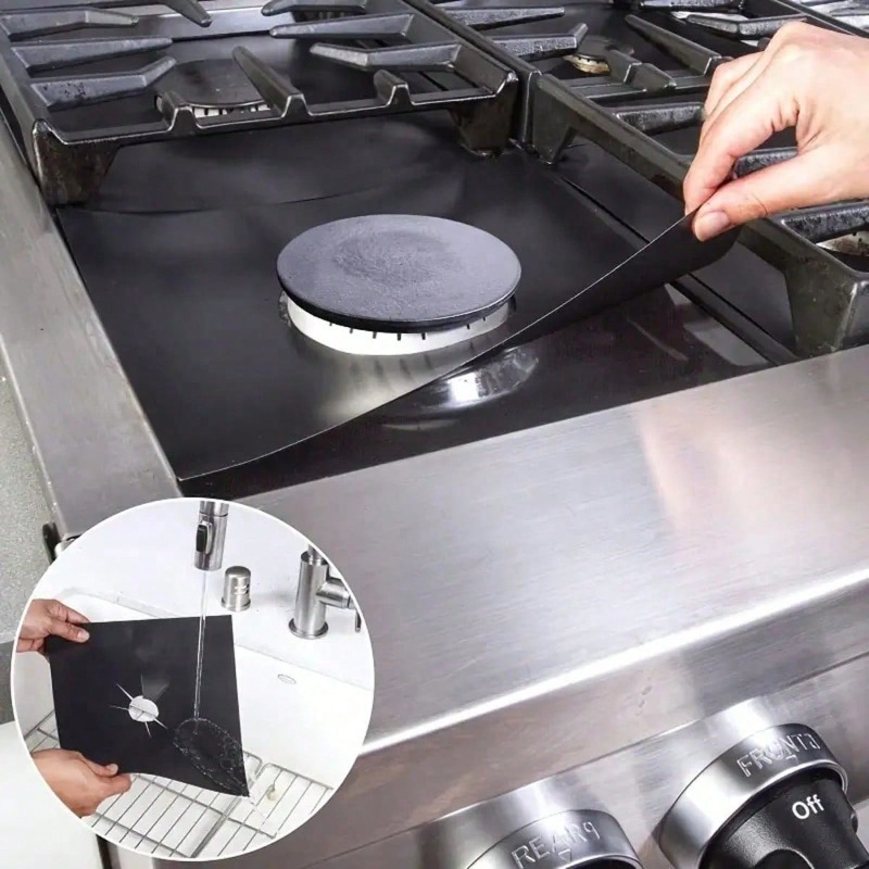 2/4/6/8 Pcs Gas Stove Protecto - đánh giá và giá Commercial Kitchen Gas Stove