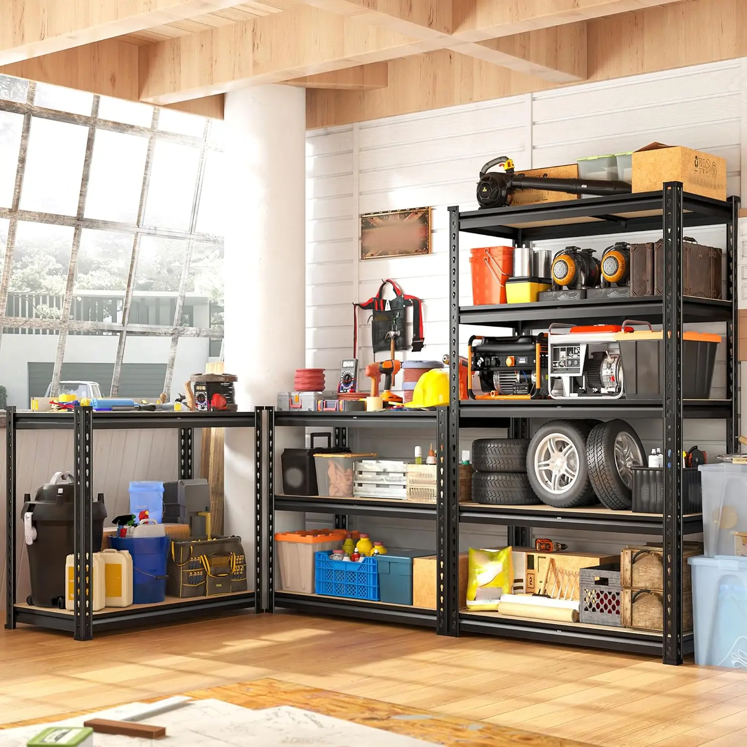 2PCS Storage Shelves,5 Tier Ga - đánh giá và giá Commercial Kitchen Shelving