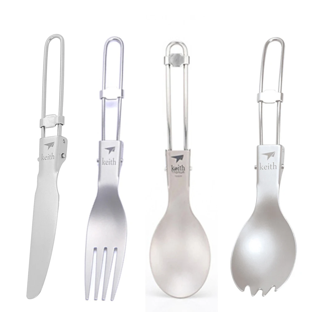 Keith Outdoor Titanium Folding - đánh giá và giá Commercial Kitchen Knife Set