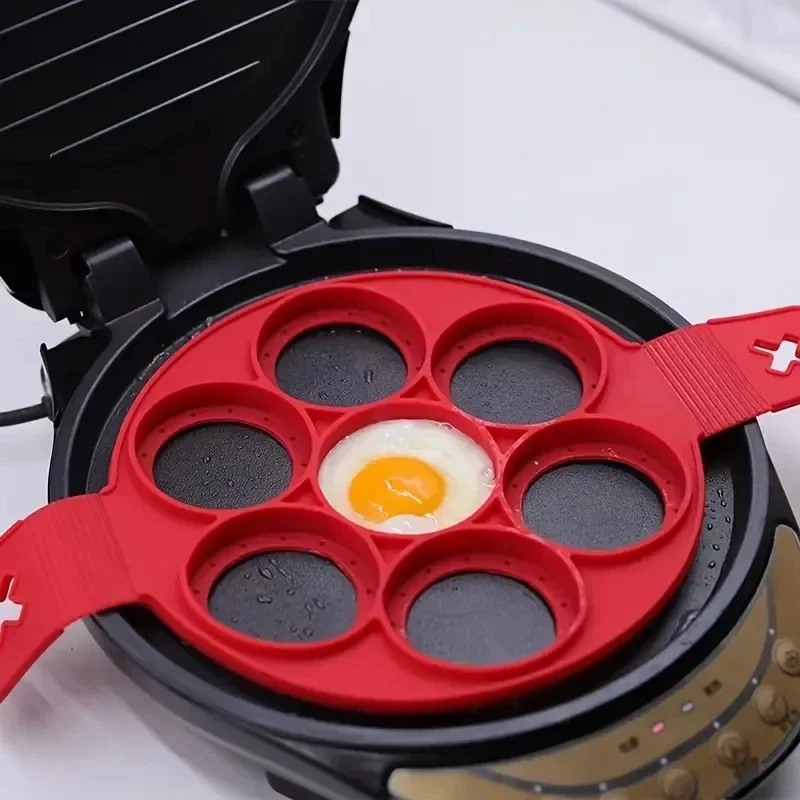 Silicone 7-hole Circular Fryin - đánh giá và giá Commercial Kitchen Pans