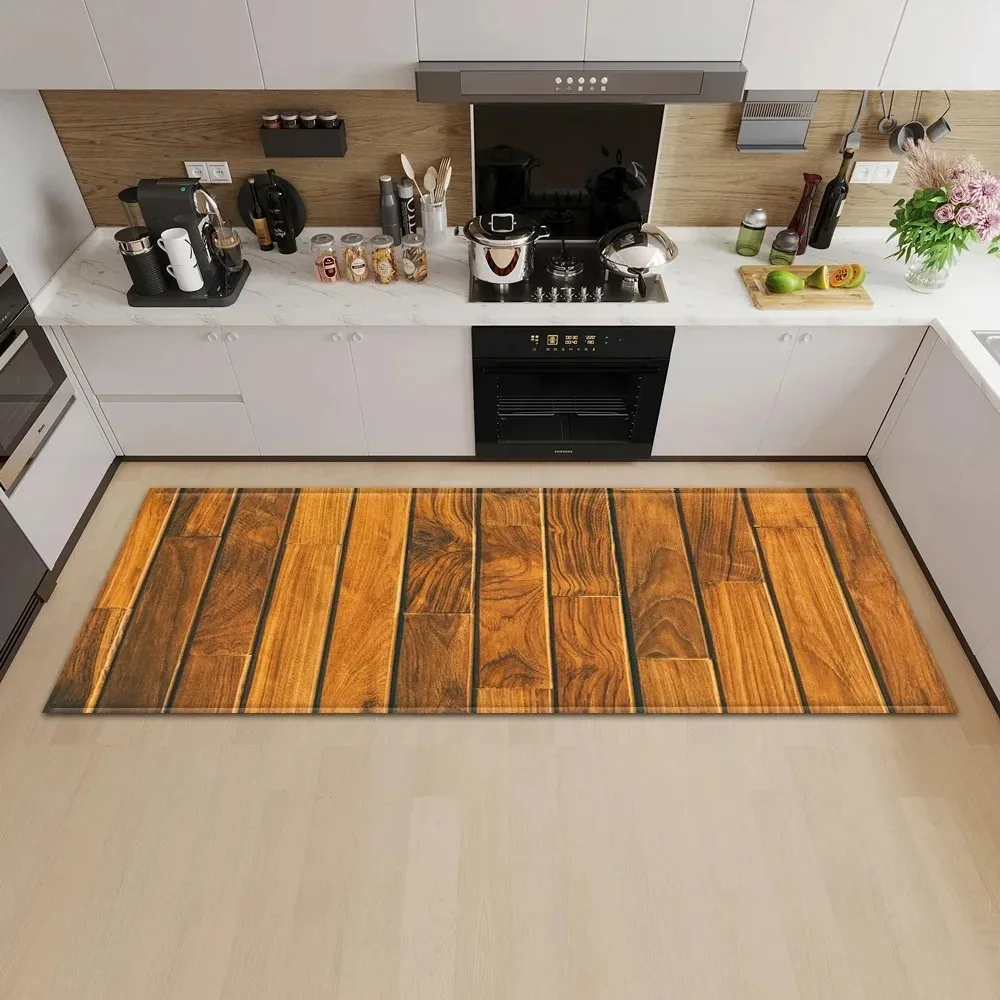 Classic Wood Grain Printed Flo - đánh giá và giá Commercial Kitchen Mats Anti Fatigue