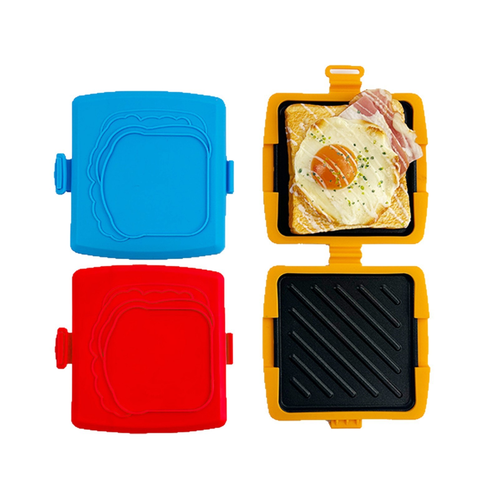 3-in-1 Microwave Sandwich Make - đánh giá và giá Sandwich Press Panini