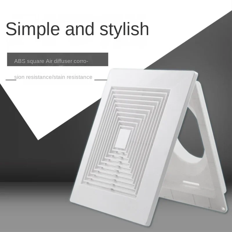 1PCS ABS Square Diffuser Air C - đánh giá và giá Commercial Exhaust Hood