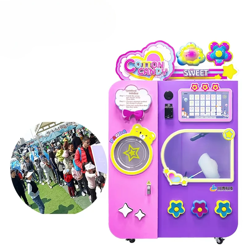 Customized Cotton Candy Vendin - đánh giá và giá Candy Floss Machine Commercial