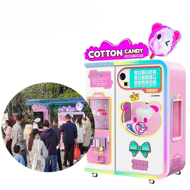 Customized Cotton Candy Vendin - đánh giá và giá Candy Floss Machine Commercial