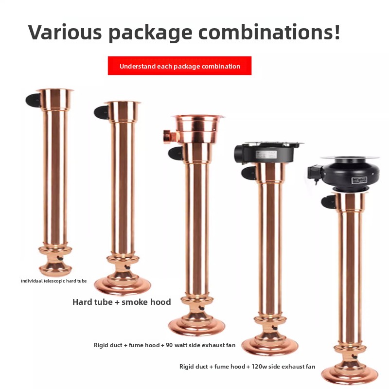 Korean BBQ Telescopic Exhaust  - đánh giá và giá Commercial Exhaust Hood