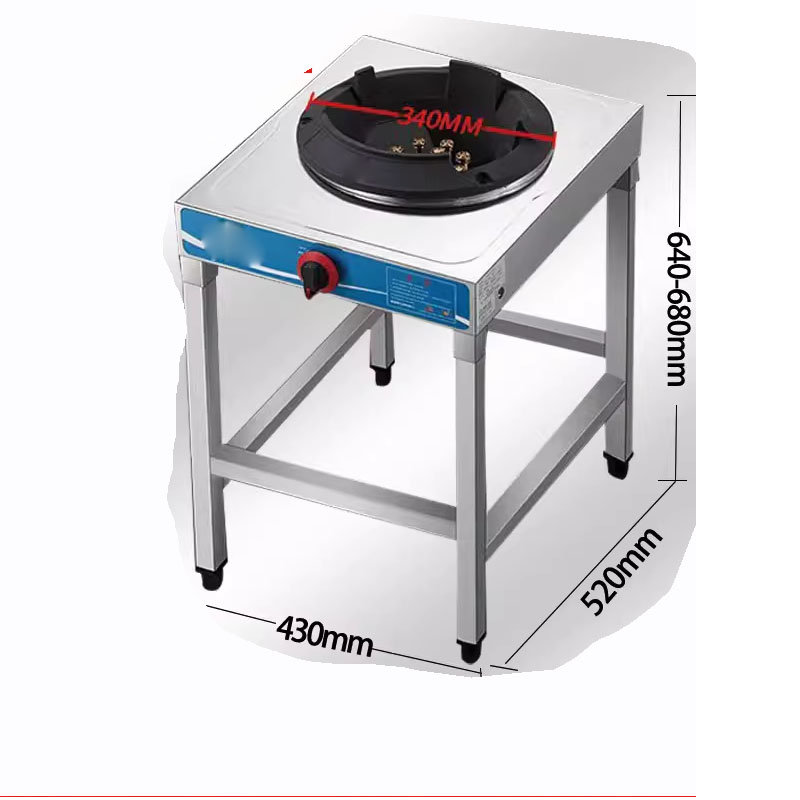 Commercial Fierce Fire Stove R - đánh giá và giá Commercial Kitchen Gas Stove