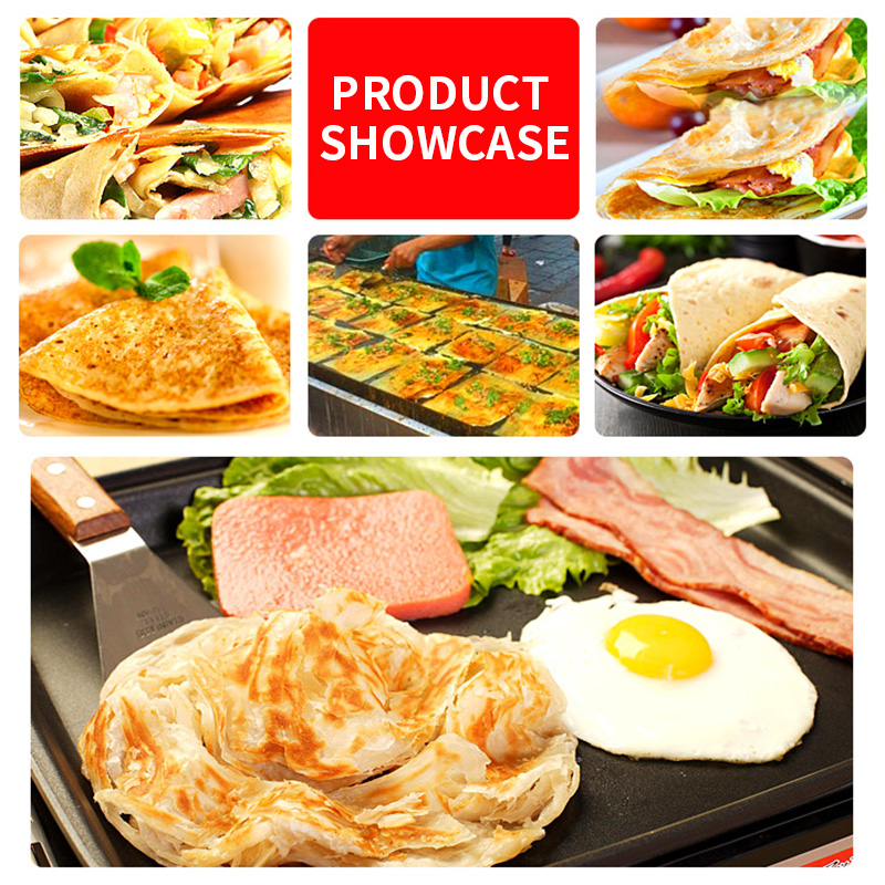 Manual Rotating Electric Panca - đánh giá và giá Crepe Maker Griddle