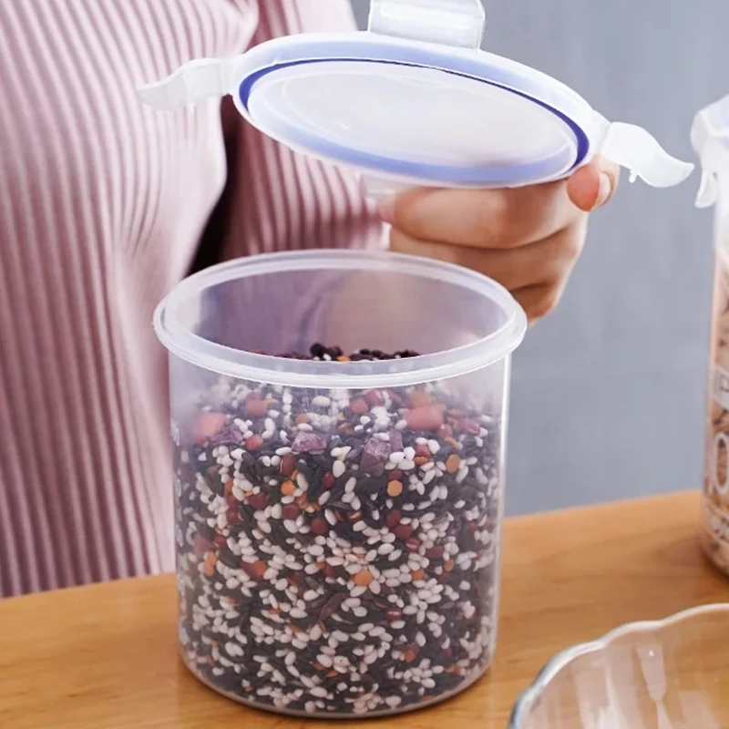 1/4PCS Sealed Jars With Scale  - đánh giá và giá Commercial Kitchen Refrigerator